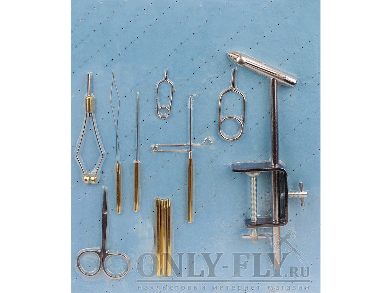Набор инструментов для вязания мушек на блистере FLY-FISHING Deluxe Tools Display
